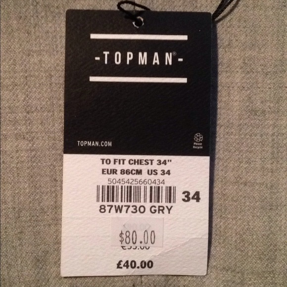 NWT grey Topshop vest - Picture 3 of 4